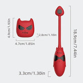 Vibrador con control remoto Little Devil para mujer, estimulador de clítoris y punto G